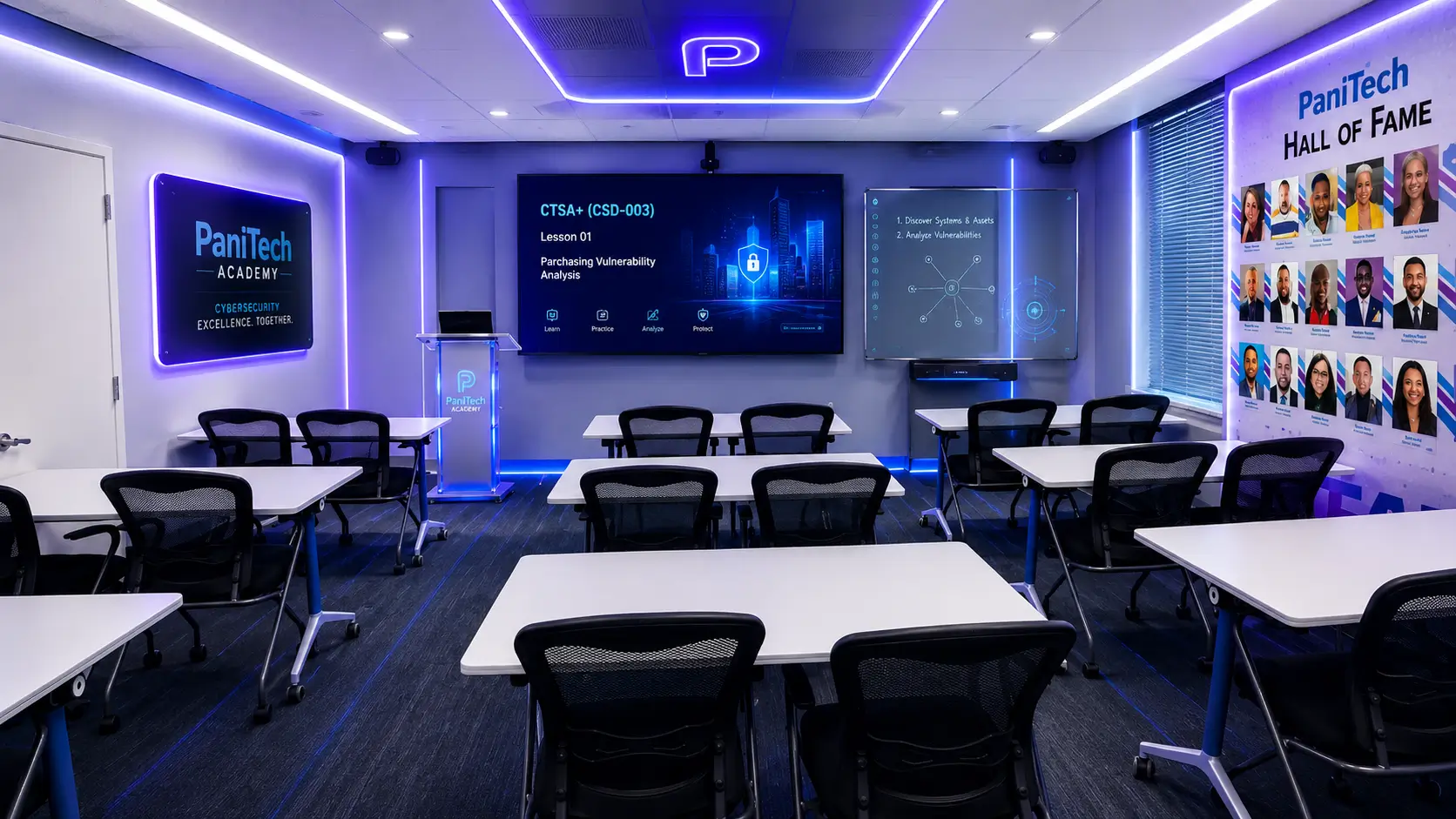Modern and Futuristic Classroom